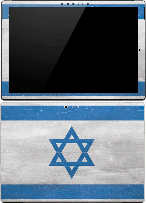 Israel Flag Distressed Surface Pro 4 Skin